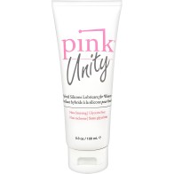 Pink Unity Hybrid Silicone Lubricant For Women 3.3 Ounce Tube
