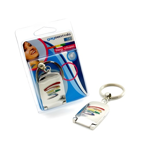 Gaysentials Mirror Key Chain - Fun and Compact