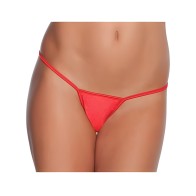 Panty G-String Rojo XL