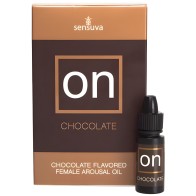 On Chocolate Flavored Arousal Oil 5ml Bottle