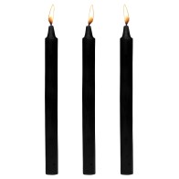 Velas Goteantes Fetish 3 Pack - Negro