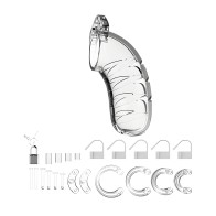 Mancage Chastity 4.5 inches Cock Cage Model 4 Clear