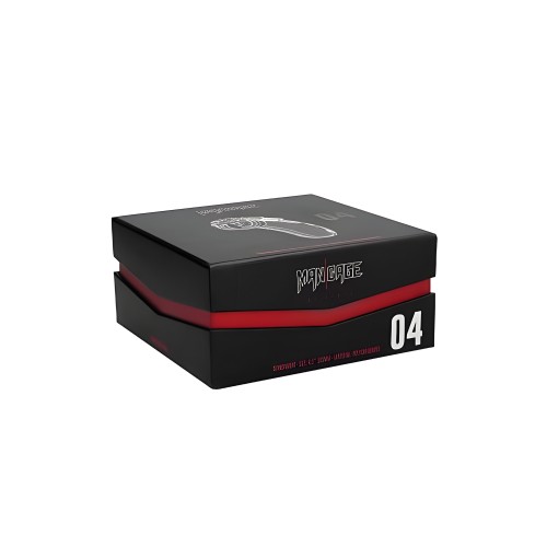 Mancage Chastity 4.5 inches Cock Cage Model 4 Clear