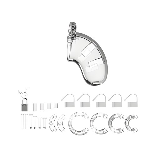 Mancage Chastity Cage 3.5 In Clear