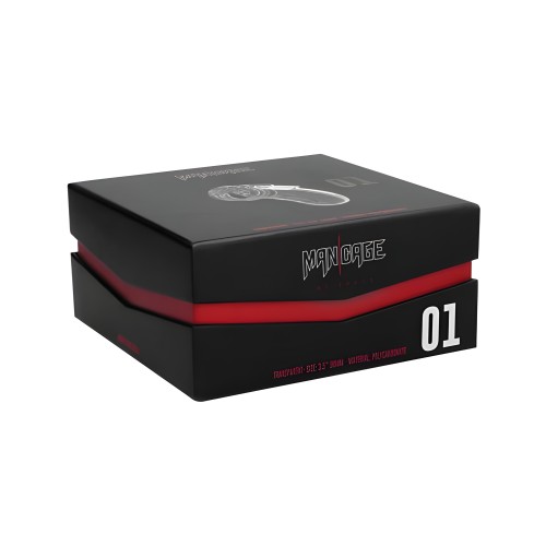 Mancage Chastity Cage 3.5 In Clear