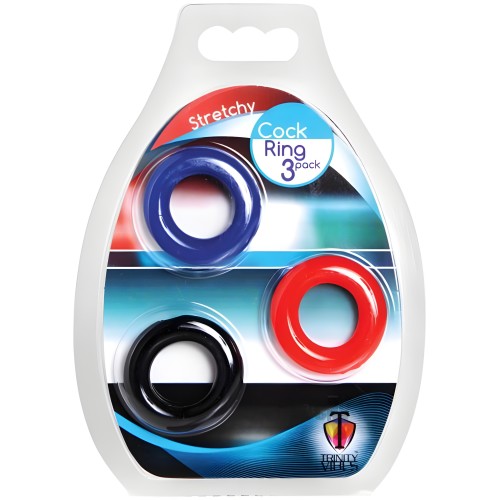 Anillo para el Pene Estirable 3 Pack