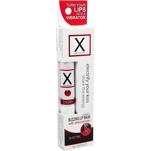 X On The Lips Buzzing Lip Balm - Perfect for Kissing