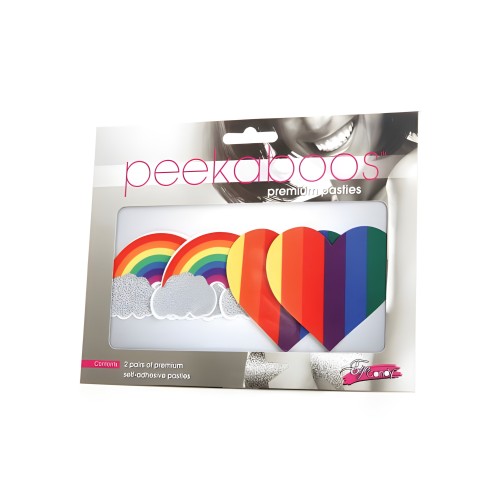 Peekaboos Pride Glitters Pasties