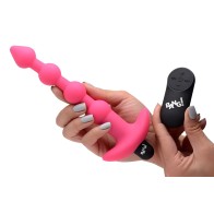 Remote Control Vibrating Silicone Anal Beads