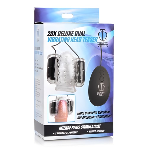 20x Deluxe Teaser De Cabeza Doble Vibrante