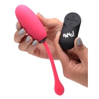 Remote Control 28x Silicone Plush Egg - Pink
