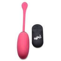 Remote Control 28x Silicone Plush Egg - Pink