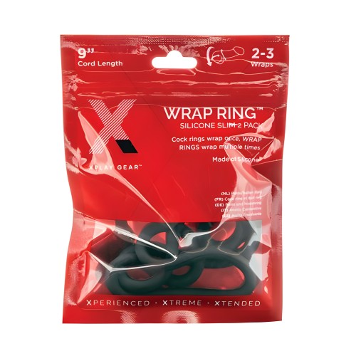 Xplay Silicone 9 Slim Wrap Ring