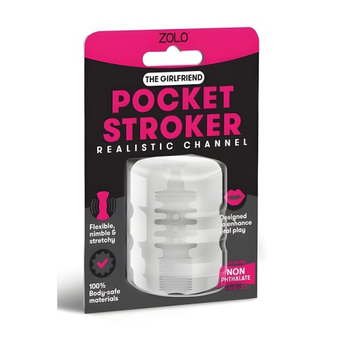 Zolo The Girlfriend Pocket Stroker - Blanco