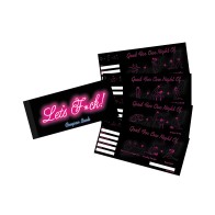 Let's Fuck! Coupons - Fun Intimacy