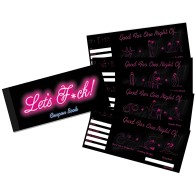 Let's Fuck! Coupons - Fun Intimacy
