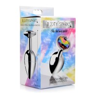 Plug Anal Gem Prism Arcoíris - Mediano