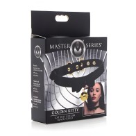 Collar de Campana Golden Kitty Cat