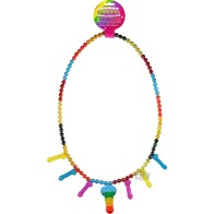 Rainbow Pecker Whistle Necklace