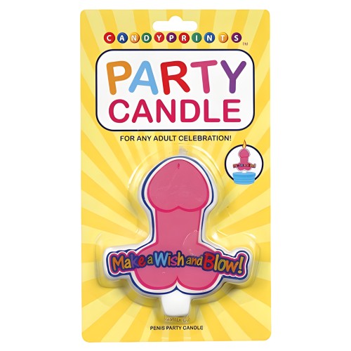 Make a wish and blow penis party candle