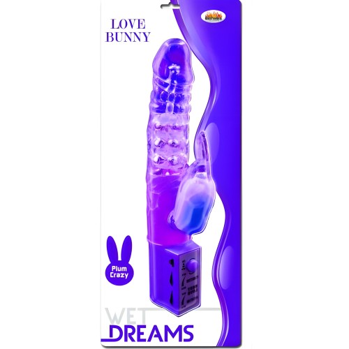 Vibrador Love Bunny Morado de Hott Products