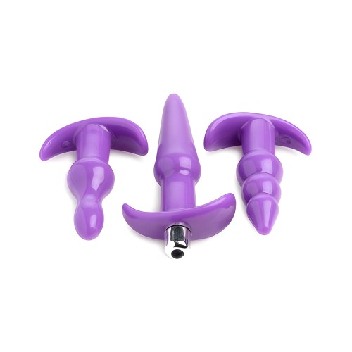 Set de 4 Plug Anal Vibrante Trinity Vibes
