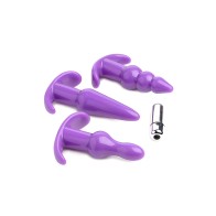 Set de 4 Plug Anal Vibrante Trinity Vibes