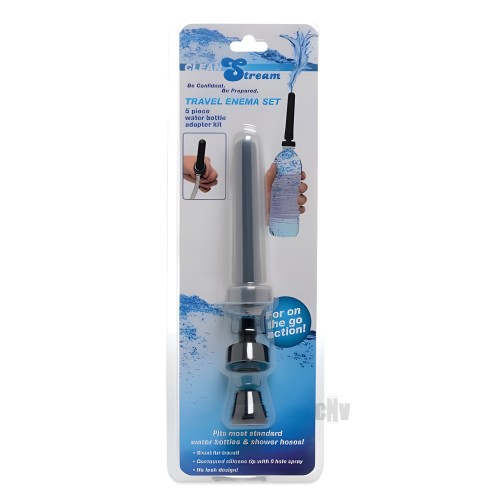 Kit de Adaptador de Botella de Agua para Enema 5 Piezas