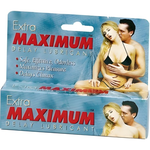 Lubricante de Retraso Máximo Extra 1.5 oz