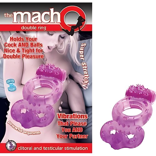 The Macho Double Ring Cockring