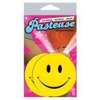 Smiley Face Yellow Pasties O/S
