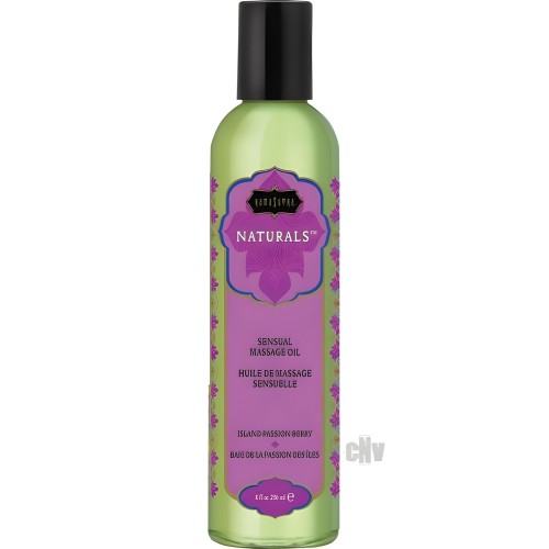 Aceite de Masaje Kama Sutra Naturals - Island Passion Berry 8oz