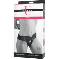 Bella Velvet Lined Elastic Strap On Harness