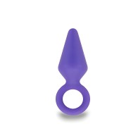 Candy Rimmer Small Butt Plug Purple - Beginner Friendly