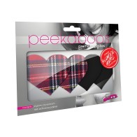 Peekaboos Pasties Corazones de Escolar - Una Talla
