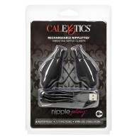 Nipple Play Rechargeable Nipplettes - Black