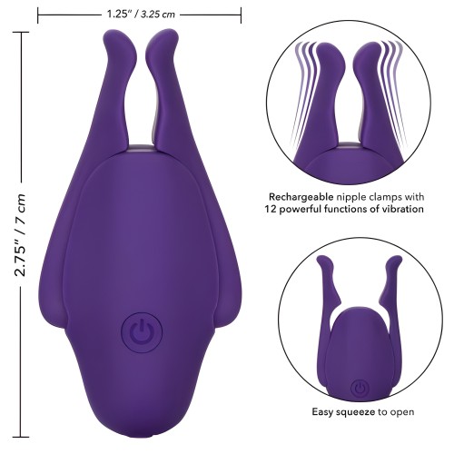 Rechargeable Nipplettes - Purple