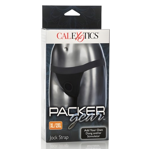 Jock Strap Negro Packer Gear XL/2XL - Cómodo y Discreto