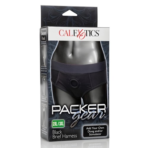 Packer Gear Black Brief Harness 2XL/3XL