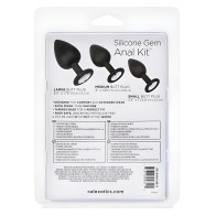 Kit Anal de Gemas de Silicona