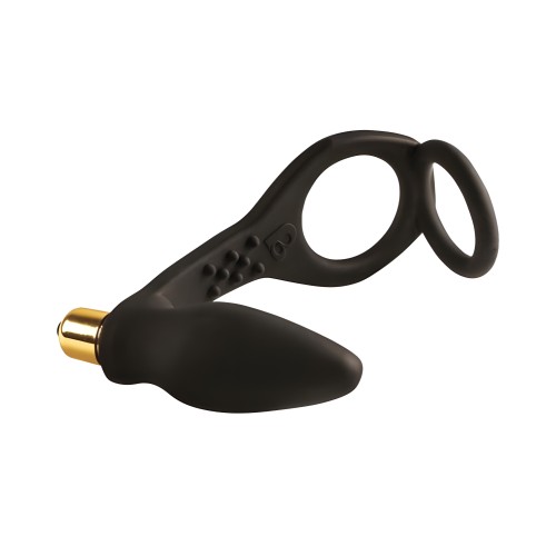 Anillo C Negro RO-Zen con Sonda Prostática Vibrante