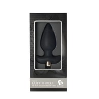 Plug Vibrador Butt Throb Negro - Estimulador Prostático