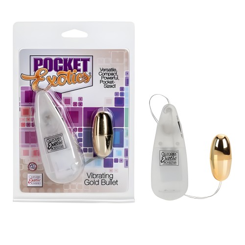 Vibrating Gold Bullet by Pocket Exotics