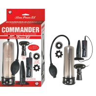 Kit de Poder Masculino Commander Negro