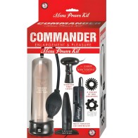 Kit de Poder Masculino Commander Negro