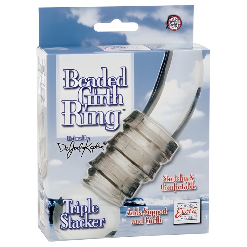 Dr Joel Beaded Girth Ring - Triple Stacker