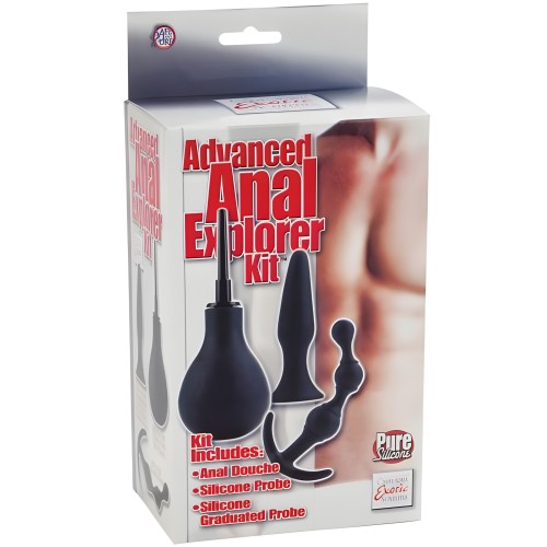 Advanced Anal Explorer Kit Silicone Black