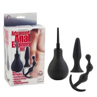 Advanced Anal Explorer Kit Silicone Black
