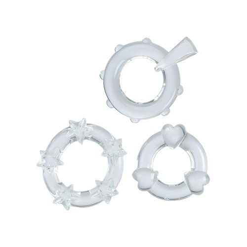Conjunto de 3 Anillos Mágicos