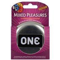 One Mixed Pleasures Condoms - Box of 3